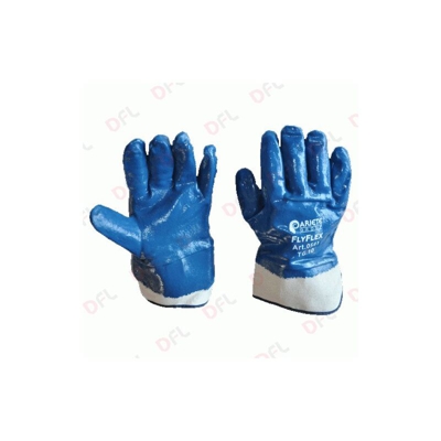 guanti da lavoro in nbr anti taglio tg 10 colore blu interno felpato - Ariete