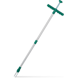 Relaxdays - Estirpatore, Sarchiatore Manuale con Artigli in Acciaio a Molla, per Rimuovere le Erbacce, L 100 cm, verde en oferta