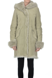 Shearling parka coat precio