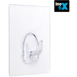 EDM 66571 riutilizzabile gancio riutilizzabile 80x62mm trasparente (blister) - Inofix características