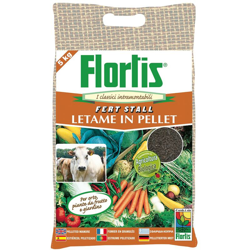 AMMENDANTE STALLATICO biologico IN PELLET PELLETTATO organico 5 KG FLORTIS precio