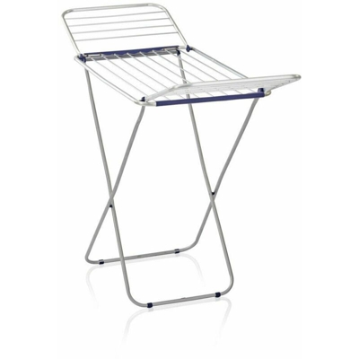 Stendino in Alluminio Stendibiancheria Leggero 2 kg Pavimento Siena 150 Leifheit