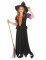 Costume strega nero e arancione bambina