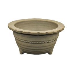 Vaso per bonsai Giapponese Morrisan rotondo in gres 12,5x12,5x6 cm - B04-12a precio