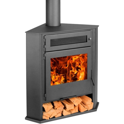 Stufa A Legna Eco Design R5 Forno Plus 8 Kw Premium Juan Panadero