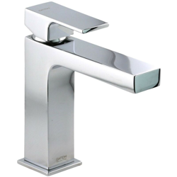 Gattoni Rubinetteria - Miscelatore lavabo modello quadro Gattoni Kubik 2582/25C0 | Cromo - Senza piletta di scarico precio