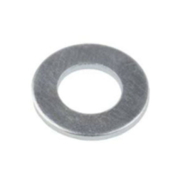 12 RONDELLE PIANE 10,5X21MM IN FERRO ZINCATO - Oreca características