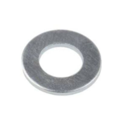 12 RONDELLE PIANE 10,5X21MM IN FERRO ZINCATO - Oreca