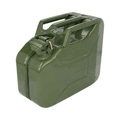 Forestal - Tanica in acciaio per carburante Omologata TUV - 10 Litri