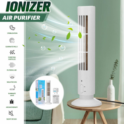 Home Ionizzatore Purificatore d'aria Filtro aria domestico Ionizzatore Generatore di ioni negativi + spina europea Bianca precio