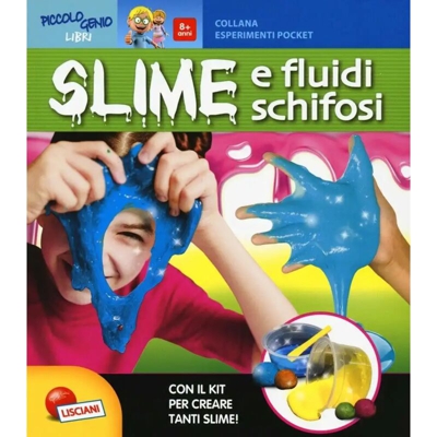 Lgvshopping - Lisciani Libro Esperimenti Mini Pocket Slime e Fluidi Schifosi Con Kit Creazioni