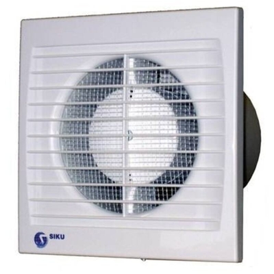 Silenta Aspiratore a parete 78 m³/h 10 cm - Siku