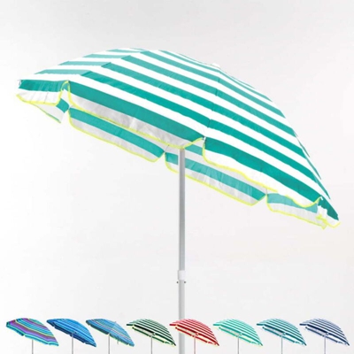 Ombrellone mare spiaggia cotone 180 cm leggero Taormina | Fantasia Mare 8