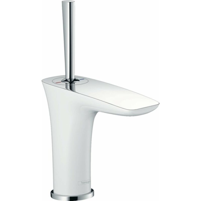 Hansgrohe PuraVida Miscelatore monocomando monocomando per lavabo DN15 per lavabo, colorazione: Bianco / Cromo - 15075400