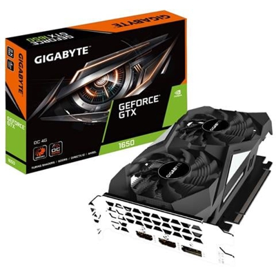 GeForce GTX 1650 4 GB GDDR5 PCI-Express x16 3.0 1x DisplayPorts 2x HDMI