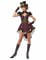 Costume Steampunk bordeaux donna en oferta