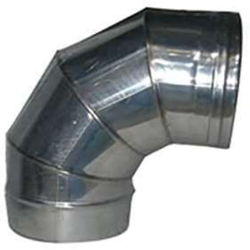 Gomito 90ø Acciaio Inox Finitura Lucida 4 Settori 14 precio