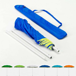 Ombrellone mare portatile molto leggero spiaggia tascabile 180 cm Pocket | Blu características