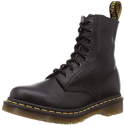 Dr Martens Pascal, Stivali Donna, Nero (nero Virginia), 39 Eu (6 Uk)