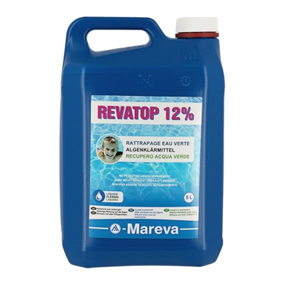 REVATOP Algicide 12% - 5 L - 0001241 - Bleu - Mareva