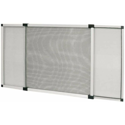 Zanzariera in alluminio estensibile per porte e finestre adattabile su misura -40 x 50 cm / Avorio precio