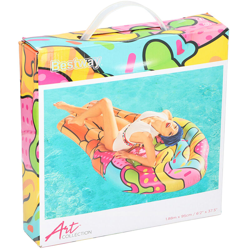 Materassino Gonfiabile stile Pop Cono Gelato Dimensioni 188x95 cm Portata 90 Kg MATERASSINO POP CONO GELATO CM.188X95 | PZ características