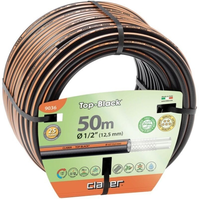 Claber - Tubo top Black D.12/17mm mt 50