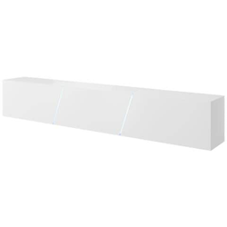 Mobile Tv Sospeso Moderno E Di Tendenza Aczi Bianco / bianco Lucido 240cm Led características