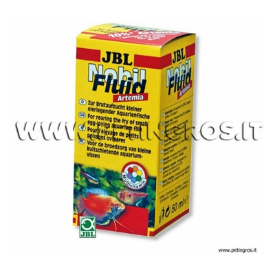 NobilFluid Artemia 50 ml/54g – Cibo liquido per avannotti - JBL