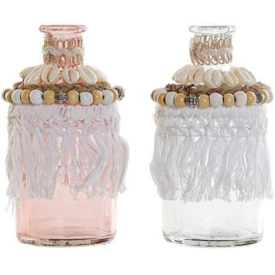 Vaso Cotone Geam Boho (2 pcs) (8 x 8 x 13.5 cm) - Dkd Home Decor