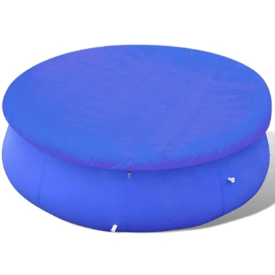 vidaXL Telo di Copertura per Piscina Fuoriterra Rotonda 450-457 cm - Blu
