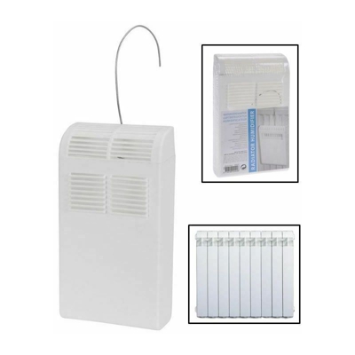 Umidificatore Evaporatore In Plastica Con Gancio Per Termosifone Calorifico.