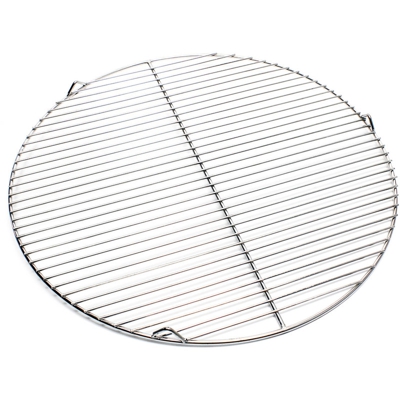 Griglia per barbecue in acciaio inox rotonda Ø 55 cm Barbecue a carbone e a gas