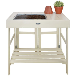 Esschert Design Tavolo da Invasatura Bianco - Bianco en oferta