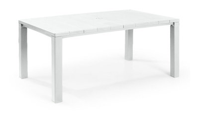 Tavolo Julie Di Colore Bianco ,147X90X74,5 Cm