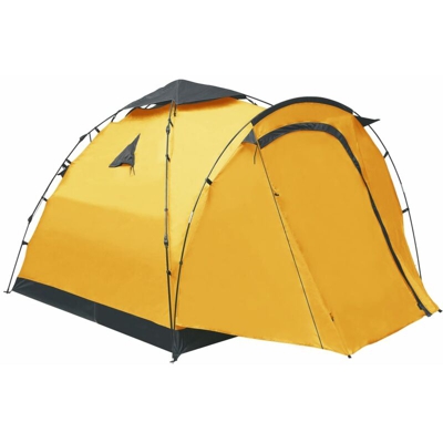 Tenda da Campeggio Pop Up per 3 Persone Gialla - Giallo - Vidaxl