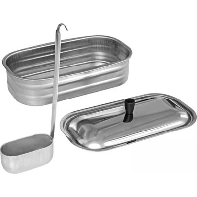 Nordica Set Vasca Inox + Mestolo X Cucina 4 1-2