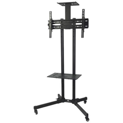 Sedia A Rotelle Per Tavolo Tv Professionale Max 55 Kg Vesa 600x400 Maclean Mc-661 características