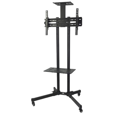 Sedia A Rotelle Per Tavolo Tv Professionale Max 55 Kg Vesa 600x400 Maclean Mc-661