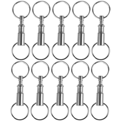 LangRay Portachiavi a sgancio rapido Anelli Portachiavi staccabili Portachiavi a sgancio rapido Portachiavi a catena Anello diviso Cintura da viaggio en oferta