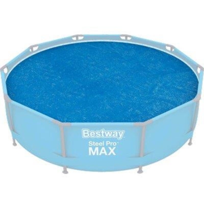Bestway Bache Solaire pour Piscine Tubulaire Diamètre 305 cm