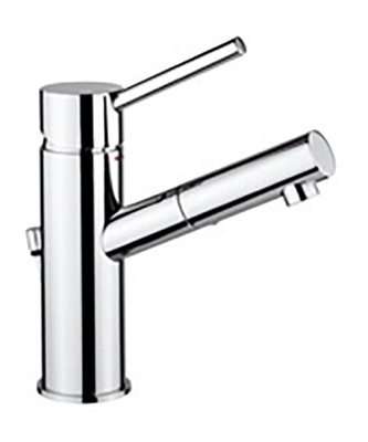 Birillo miscelatore lavabo con scarico - Paffoni