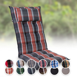 Blumfeldt - Sylt, Imbottitura, Schienale Alto, Sedia da Giardino, Poggiatesta, Poliestere, 50x120x9cm características