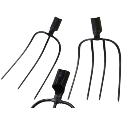 Forche import 3 denti - In acciaio forgiato