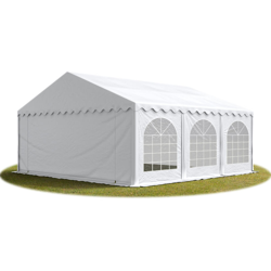 6x6 m ignifugoTendone per feste PREMIUM PVC bianco 100% impermeabile Gazebo da giardino Tendone da esterno Tenda party precio