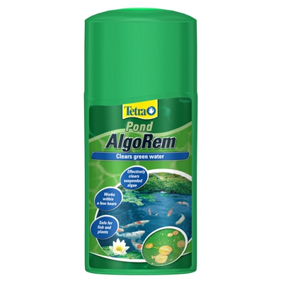 TETRA POND ALGO REM ANTIALGHE BIOLOGICO PER LAGHETTI 250 ml.