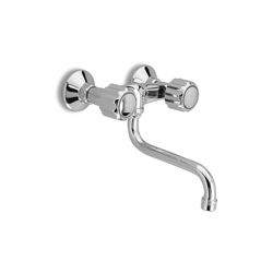 Gruppo per lavello a parete,girevole con rompigetto serie polare - GS en oferta