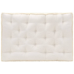 vidaXL Cuscino per Divano in Pallet Beige 120x80x10 cm - Beige características