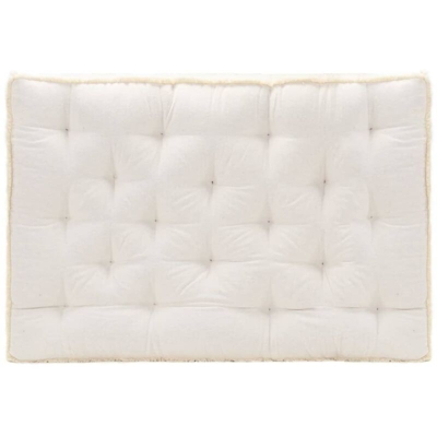 vidaXL Cuscino per Divano in Pallet Beige 120x80x10 cm - Beige