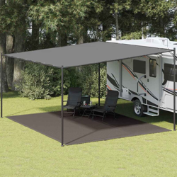 vidaXL Tappeto da Tenda 400x500 cm Grigio Antracite precio
